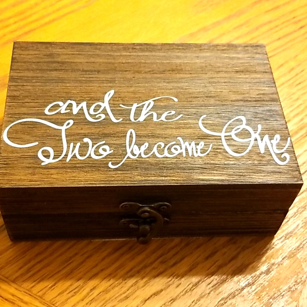 Wooden Ring box